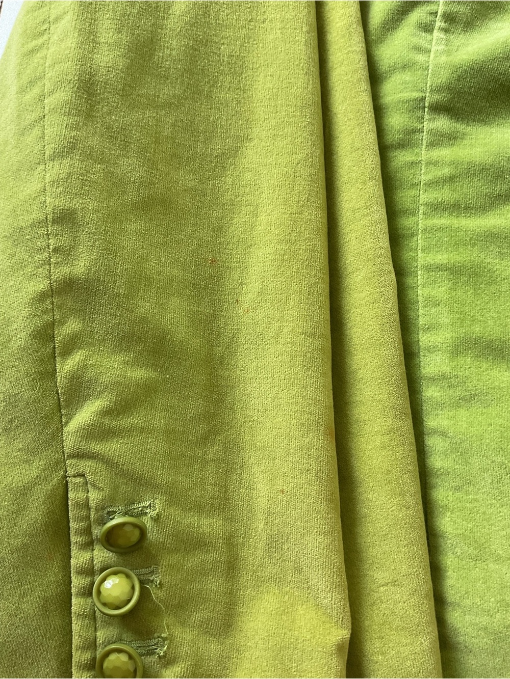 Caslon Nordstrom Lime Green Blazer Jacket 1X Plus Cotton Stretch Single Button - Picture 8 of 9